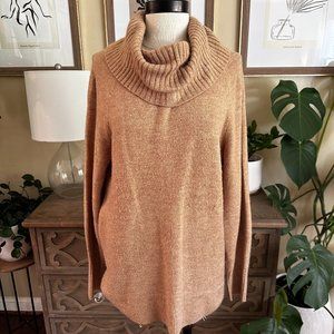 Banana Republic Camel Cowl Neck Sweater - Medium